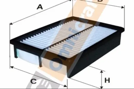 Luftfilter Omnicraft 2133251 Bild Luftfilter Omnicraft 2133251