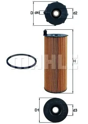 Ölfilter Omnicraft 2255825 Bild Ölfilter Omnicraft 2255825