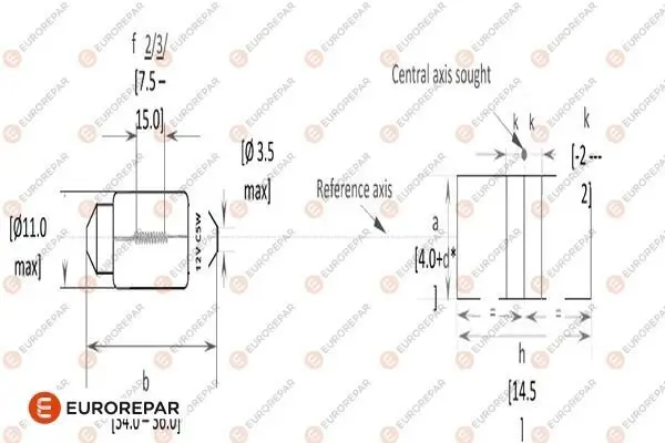 Glühlampe, Kennzeichenleuchte 12 V hinten links hinten rechts Innenraum Kennzeichenbeleuchtung 5 W C5W EUROREPAR 1616430780