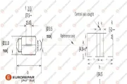 Glühlampe, Kennzeichenleuchte 12 V hinten links hinten rechts Innenraum Kennzeichenbeleuchtung 5 W C5W EUROREPAR 1616430780