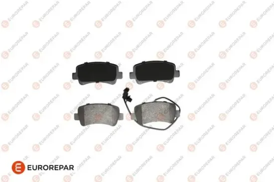 Bremsbelagsatz, Scheibenbremse EUROREPAR 1617287580 Bild Bremsbelagsatz, Scheibenbremse EUROREPAR 1617287580