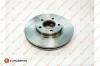Bremsscheibe Vorderachse Vorderachse EUROREPAR 1622816380