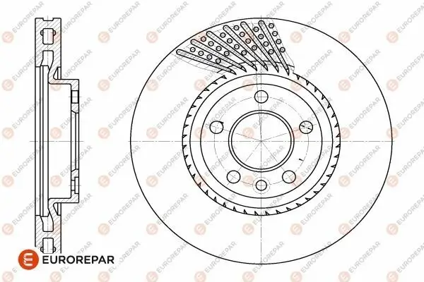 Bremsscheibe EUROREPAR 1642765380