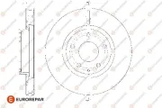 Bremsscheibe EUROREPAR 1667863680