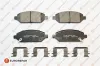 Bremsbelagsatz, Scheibenbremse Vorderachse EUROREPAR 1673899080