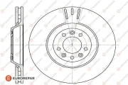 Bremsscheibe EUROREPAR 1618864680