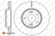 Bremsscheibe EUROREPAR 1618879580