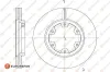 Bremsscheibe Vorderachse EUROREPAR 1618884480 Bild Bremsscheibe Vorderachse EUROREPAR 1618884480