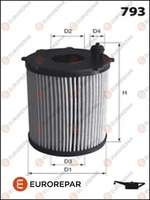 Ölfilter EUROREPAR E149250 Bild Ölfilter EUROREPAR E149250