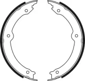 Bremsbackensatz, Feststellbremse Hinterachse ABE C02085ABE