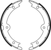 Bremsbackensatz, Feststellbremse Hinterachse ABE C02087ABE