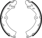 Bremsbackensatz Hinterachse ABE C08006ABE