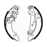 Bremsbackensatz Hinterachse ABE C0G052ABE