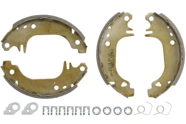 Bremsbackensatz Hinterachse ABE C0P005ABE