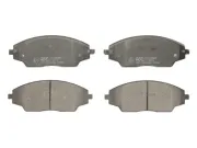 Bremsbelagsatz, Scheibenbremse Vorderachse ABE C10025ABE