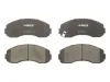 Bremsbelagsatz, Scheibenbremse Vorderachse ABE C10311ABE