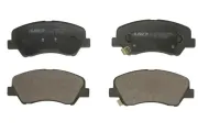 Bremsbelagsatz, Scheibenbremse Vorderachse ABE C10529ABE