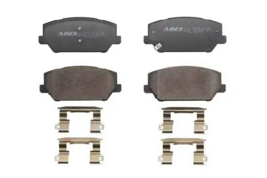 Bremsbelagsatz, Scheibenbremse Vorderachse ABE C10537ABE Bild Bremsbelagsatz, Scheibenbremse Vorderachse ABE C10537ABE