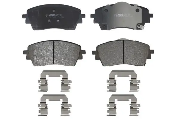 Bremsbelagsatz, Scheibenbremse Vorderachse ABE C10547ABE