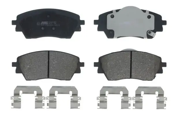Bremsbelagsatz, Scheibenbremse Vorderachse ABE C10548ABE