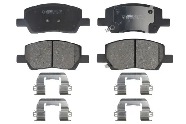 Bremsbelagsatz, Scheibenbremse Vorderachse ABE C10549ABE
