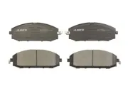 Bremsbelagsatz, Scheibenbremse Vorderachse ABE C11064ABE