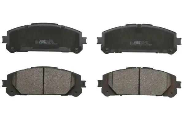Bremsbelagsatz, Scheibenbremse Vorderachse ABE C12145ABE