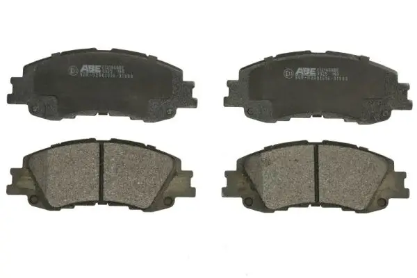 Bremsbelagsatz, Scheibenbremse Vorderachse ABE C12146ABE
