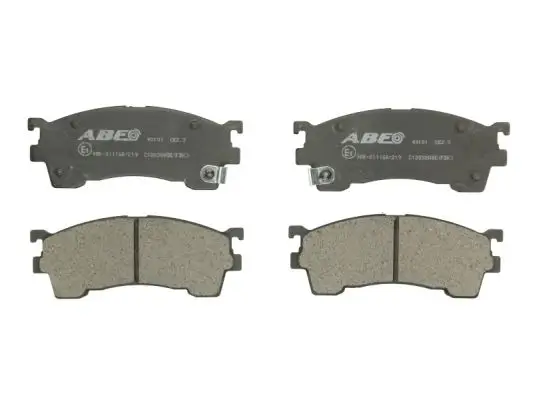 Bremsbelagsatz, Scheibenbremse Vorderachse ABE C13038ABE Bild Bremsbelagsatz, Scheibenbremse Vorderachse ABE C13038ABE