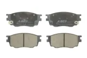 Bremsbelagsatz, Scheibenbremse Vorderachse ABE C13051ABE