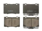 Bremsbelagsatz, Scheibenbremse Vorderachse ABE C14054ABE