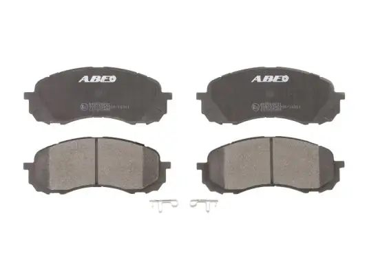 Bremsbelagsatz, Scheibenbremse Vorderachse ABE C17015ABE Bild Bremsbelagsatz, Scheibenbremse Vorderachse ABE C17015ABE