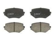 Bremsbelagsatz, Scheibenbremse Vorderachse ABE C18001ABE