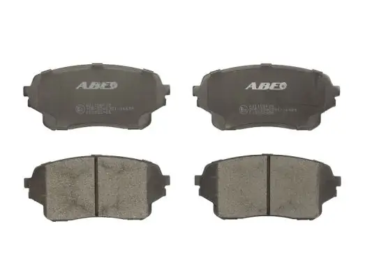 Bremsbelagsatz, Scheibenbremse Vorderachse ABE C18022ABE