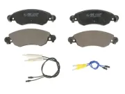 Bremsbelagsatz, Scheibenbremse Vorderachse ABE C1C040ABE