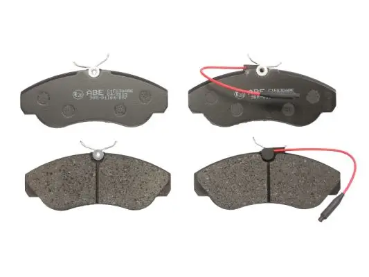Bremsbelagsatz, Scheibenbremse Vorderachse ABE C1F030ABE Bild Bremsbelagsatz, Scheibenbremse Vorderachse ABE C1F030ABE