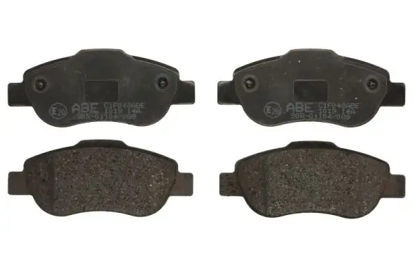 Bremsbelagsatz, Scheibenbremse Vorderachse ABE C1F048ABE