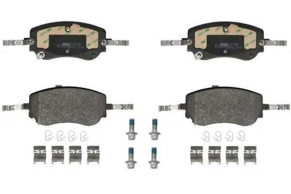 Bremsbelagsatz, Scheibenbremse Vorderachse ABE C1F076ABE
