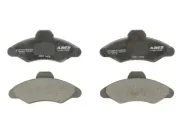 Bremsbelagsatz, Scheibenbremse Vorderachse ABE C1G017ABE
