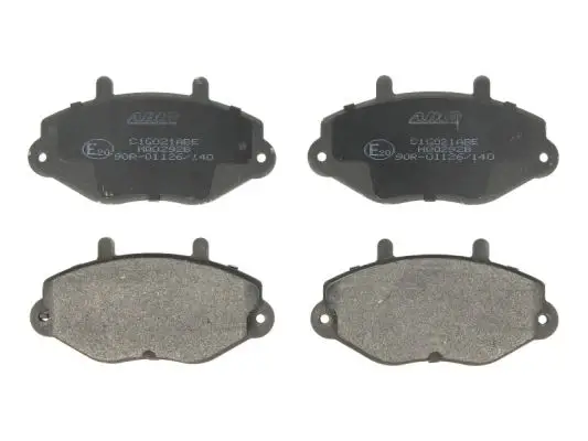 Bremsbelagsatz, Scheibenbremse Vorderachse ABE C1G021ABE
