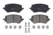 Bremsbelagsatz, Scheibenbremse Vorderachse ABE C1G075ABE