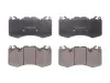 Bremsbelagsatz, Scheibenbremse Vorderachse ABE C1I007ABE