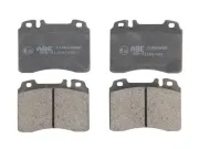 Bremsbelagsatz, Scheibenbremse Vorderachse ABE C1M008ABE