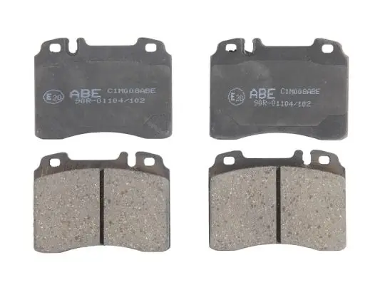 Bremsbelagsatz, Scheibenbremse Vorderachse ABE C1M008ABE Bild Bremsbelagsatz, Scheibenbremse Vorderachse ABE C1M008ABE