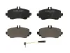 Bremsbelagsatz, Scheibenbremse Vorderachse ABE C1M030ABE