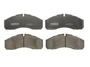 Bremsbelagsatz, Scheibenbremse Vorderachse ABE C1M053ABE
