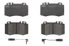 Bremsbelagsatz, Scheibenbremse Vorderachse ABE C1M055ABE-P