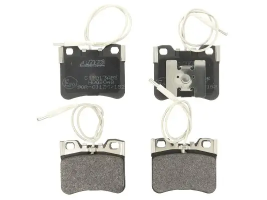 Bremsbelagsatz, Scheibenbremse Vorderachse ABE C1P013ABE Bild Bremsbelagsatz, Scheibenbremse Vorderachse ABE C1P013ABE
