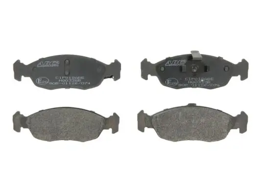 Bremsbelagsatz, Scheibenbremse Vorderachse ABE C1P018ABE Bild Bremsbelagsatz, Scheibenbremse Vorderachse ABE C1P018ABE