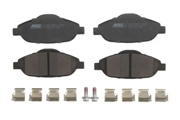 Bremsbelagsatz, Scheibenbremse Vorderachse ABE C1P047ABE-P